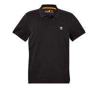 Timberland - "Oyster River" Poloshirt für Herren kurzärmlig (Schwarz) S