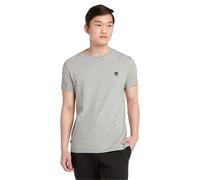 Timberland - "Oyster River" T-Shirt für Herren, Baumwolle, Schmal (Grau) S