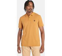 Timberland Oyster River TFO Washed Short Sleeve Polo 0A2EA8 Wheat Boot-XL