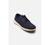 Sneaker TIMBERLAND "PARKER STREET LOW LACE UP SNEAKER", Herren, Gr. 46, dk blu nubuck, Leder, Schuhe Sneaker, aus Premium Timberland Leder (29280240-46) dk blu nubuck