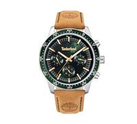 Timberland Parkman Uhr für Herren in der Farbe Beige mit Armband aus Leder, Wasserdichtigkeit: 5 bar, Gehäusedurchmesser: 44 mm, TDWGF0029001