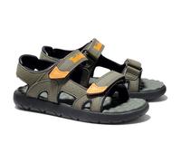 Timberland Perkins Row 2-Strap Baby Sandalen grün/gelb - 24