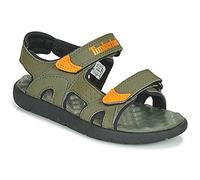 Timberland Unisex-Kinder Perkins Row 2-Strap Peeptoe Sandalen, Grün (Verde (Grape Leaf) Tb0a24y7a581), 23 EU - NA / 23 EU