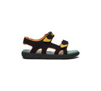 Timberland Perkins Row Backstrap Sandal Black W Medium Yellow Größe: 28 | Schuhe Outlet | kids | Schwarz