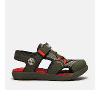 Timberland - Perkins Row Fisherman Sandale für Kinder Dunkelgrün, Grün, Größe: 32
