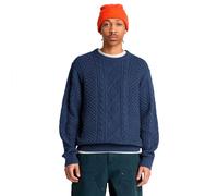 Timberland Phillips Brook Cable Cotton Blend Crew Pullover