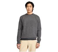 Timberland Phillips Brook Raglan Sleeve Crew Neck Sweater Dark Grey Hea Größe: S | Pullover Outlet | Herren | Grau
