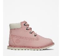 Schnürboots TIMBERLAND "POKEY PINE MID LACE UP WITH ZIP BOOT" Gr. 28, rosa Damen Schuhe (85430066-28) rosa