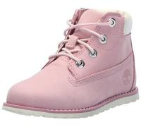 Timberland Pokey Pine Mid Side Zip Boot Closure, Rosa Nektar, 10 Toddler