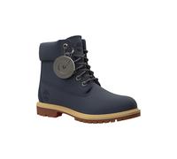 Timberland Premium 6 Inch Lace Up Boot Dark Blue Canvas Größe: 38 | Stiefel Outlet | Damen | Blau