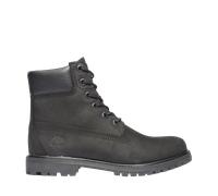 Timberland Premium 6 Inch Lace Up Waterproof Boot Black Leather Wmns EU38.5
