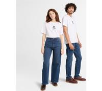 Timberland Print Stack Logo Short Sleeve Tee white XXL