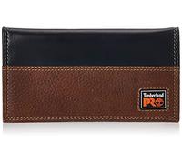 Timberland PRO Herren Leather Long Bifold Rodeo Wallet with RFID Geldbörse, Teakholz, Einheitsgröße
