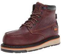 Timberland PRO Men's Gridworks 6" Alloy Safety Toe Waterproof Industrial Boot, Brown, 8.5 W US
