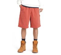 Timberland Rindge Washed Heavy Twill Carpenter Short Hot Sauce Größe: XL | Kurze Sporthosen Outlet | Herren