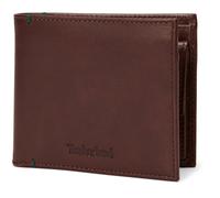 Timberland - Faltbare Riverton Münzbrieftasche aus Leder für Herren in Dunkelbraun, Herren, Braun