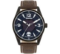 Timberland Rockbridge Herren Uhr analog Solar mit Leder Armband TBL.16004JYU-03