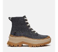 Timberland - Roxie Lane Mid Boot zum Schnüren für Damen in Dunkelgrau, Damen, Grau, Größe: 39.5