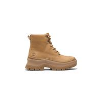 Timberland Roxie Lane Mid Lace Up Boot Wheat Full Grain Größe: 39.5 | Stiefel Outlet | Damen | Braun