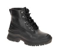 Schnürstiefelette TIMBERLAND "ROXIE LANE MID LACE UP BOOT", Damen, Gr. 38,5, schwarz (schwarz full grain), Leder, Schuhe, Winterschuhe, Winterstiefel, Schnürboots, Winterboots (54971300-38,5) schwarz 