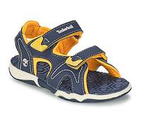 Sandale TIMBERLAND "Adventure Seeker 2 Strap" Gr. 25, blau (navy, gelb) Schuhe Sandale Outdoorsandale Kinder Outdoor-Schuhe mit Klettverschluss (64267237-25)