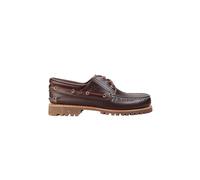 Timberland Herrenschuh Authentics 3-Eye Classic Lug Braun Pull-Up Größe 45