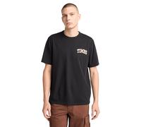 Timberland Short Sleeve Chest Timbs Graphic Tee Black Größe: L | Hemden Outlet | Herren | Schwarz
