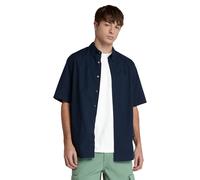 Timberland Short Sleeve Stretch Poplin Shirt Navy Größe: XL | Business hemden Outlet | Herren | Blau