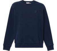 Sweatshirt TIMBERLAND "Silicon Badge (LB) Crew Neck", Herren, Gr. M, schwarz sapphire, Obermaterial: 100% Baumwolle, Sweatshirts Sweatshirt, sportlicher Stil, bequemer Schnitt, für Erwachsene (2866675