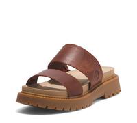 Timberland Slide Sandalen, Damen-Sandalen, Dunkelrot, Vollkorn, Größe 38,5, Dunkelrot, Vollkorn, 38.5 EU