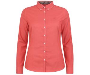 Timberland Slim Stretch Oxford Damen Rot Shirt EU 34 / UK 6