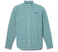Timberland - Solucell Gingham Shirt - Hemd, Gr. L, türkis (SilverBlueYd)