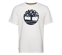 Timberland SS Tree Logo T Herren T-Shirt Shirt TB0A2C6S Weiss, Bekleidungsgröße:L