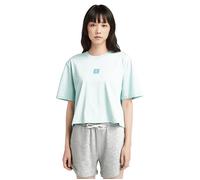 Timberland Stack Logo Short-sleeve Tee Eggshell Blue Größe: S | Hemden Outlet | Damen | Blau