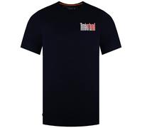 Timberland Stacked Herren-T-Shirt in Marineblau XS
