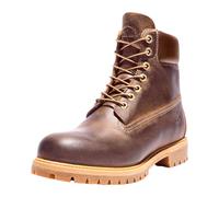 Timberland Mens 6 Inch Lace UP Waterproof Boot brown 12 Wide Fit