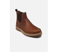 Timberland Mens Mid Chelsea Boot rust full grain 7