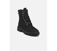 Timberland Womens Mid Lace UP Waterproof Boot jet black 8 Wide Fit