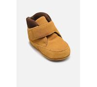 Timberland Kids Mid Hook & Loop Boot wheat suede 3