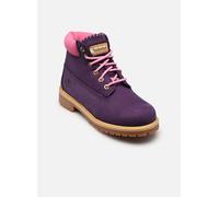 Timberland Kids 6 Inch Lace UP Waterproof Boot dkpur nbkwpink 1.5