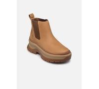 Chelseaboots TIMBERLAND "ROXIE LANEMID CHELSEA BOOT", Damen, Gr. 40, braun (medium braun full grain), Leder, sportlich, Schuhe, Stiefelette, Winterschuhe, Ankle Boots (40642337-40) medium braun full g