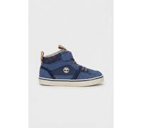 Timberland Stone Jump Mid Hook & Loop Sneaker Dark Blue Suede Größe: 26 | Schuhe Outlet | Unisex | Blau