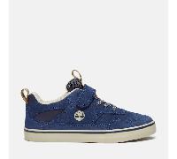 Timberland Kids Low Hook & Loop Sneaker dark blue suede 3
