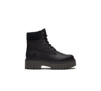 Timberland Stone Street 6 Inch Lace Up Waterproof Boot Black Full Grain Größe: 37.5 | Stiefel Outlet | Damen | Schwarz