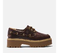 Timberland Stone Street 3 Eye Bootsschuhe EU 41 Rootbeer