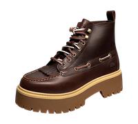 Timberland - Stone Street Kiltie Boot mit Plateausohle für Damen in Dunkelrot, Damen, Rot, Größe: 38