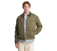 Timberland Strafford Washed Canvas Jacket Leaf Green Größe: L | Leichte Jacken Outlet | Herren | Grün
