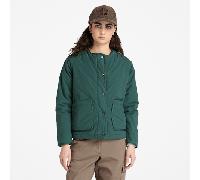 Timberland - Strapazierfähige, wasserabweisende Steppjacke für Damen in Dunkelgrün, Damen, Grün, Größe: S