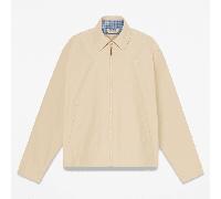 Timberland - Strapazierfähige, wasserabweisende Stratham-Bomberjacke aus Baumwolle für Herren in Beige, Herren, Beige, Größe: XL