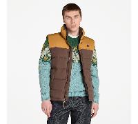 Timberland - Strapazierfähige, wasserabweisende Welch Mountain Steppweste für Herren in Braun, Herren, Braun, Größe: M